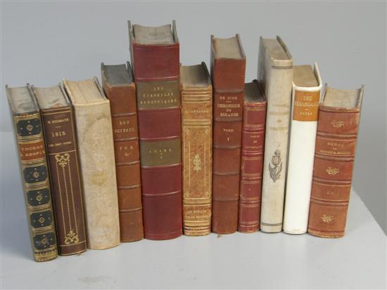 Appraisal: Various books mostly th century bindings PROVENANCE Thetis Blacker