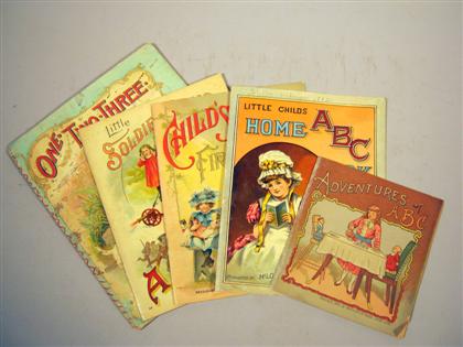 Appraisal: vols McLoughlin Bros Pub - ABC's for Children Little Child's