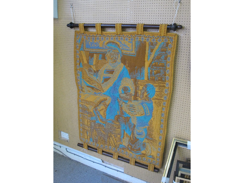 Appraisal: Tapestry wall hangings