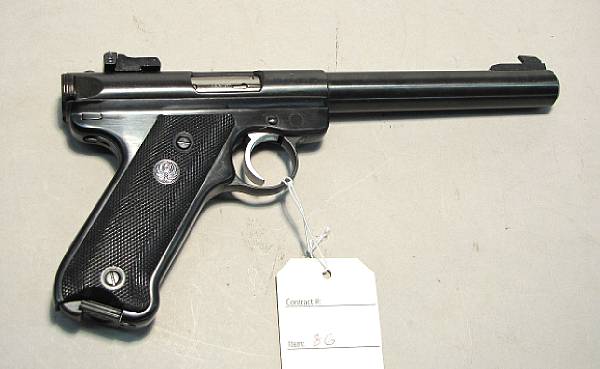 Appraisal: A boxed Sturm Ruger amp Co Mark II Target semi-automatic