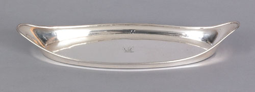 Appraisal: Baltimore silver snuffer tray ca bearing the touch of A