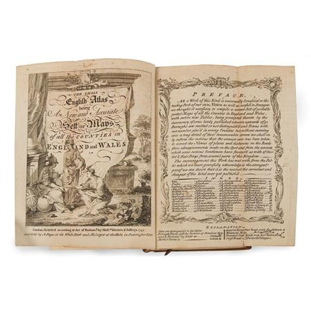 Appraisal: ATLAS KITCHIN THOMAS JEFFERYS THOMAS The Small English Atlas Estimate