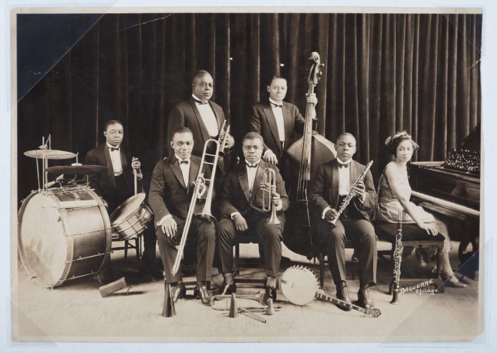 Appraisal: Collection of Rare New Orleans Jazz Photographs s incl King