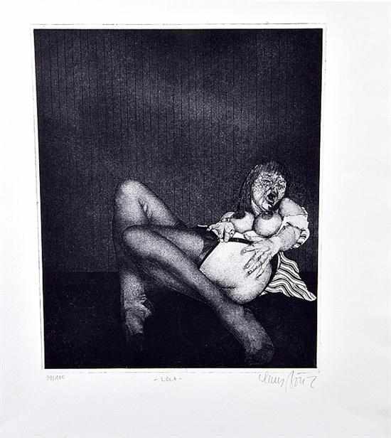 Appraisal: Collection of prints Marisol th century HANDS AND PEOPLE lithograph