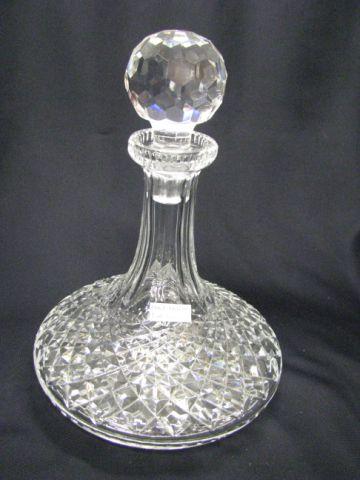 Appraisal: Waterford Irish Cut Crystal Ships Decanter