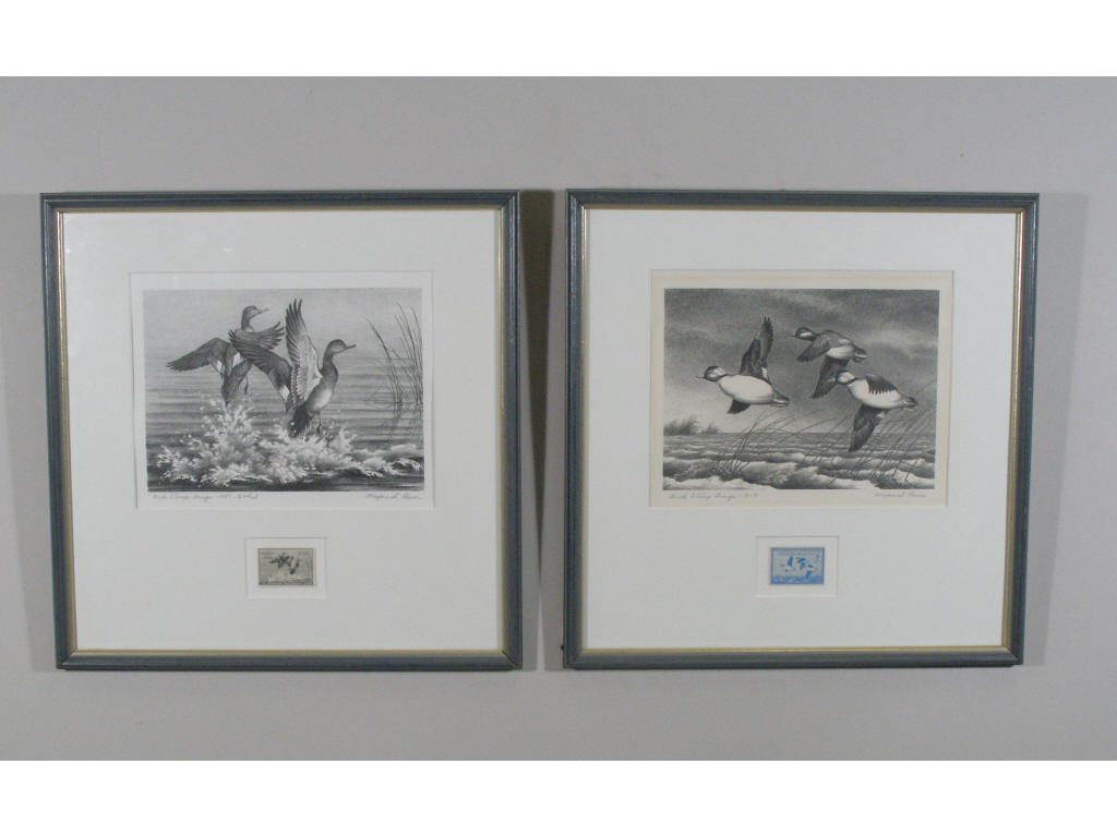 Appraisal: Federal Duck Stamp Print Stamp by M Reece the first