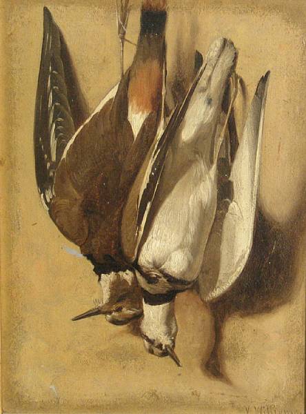 Appraisal: Virgil Williams American - Still Life with Game Birds signed