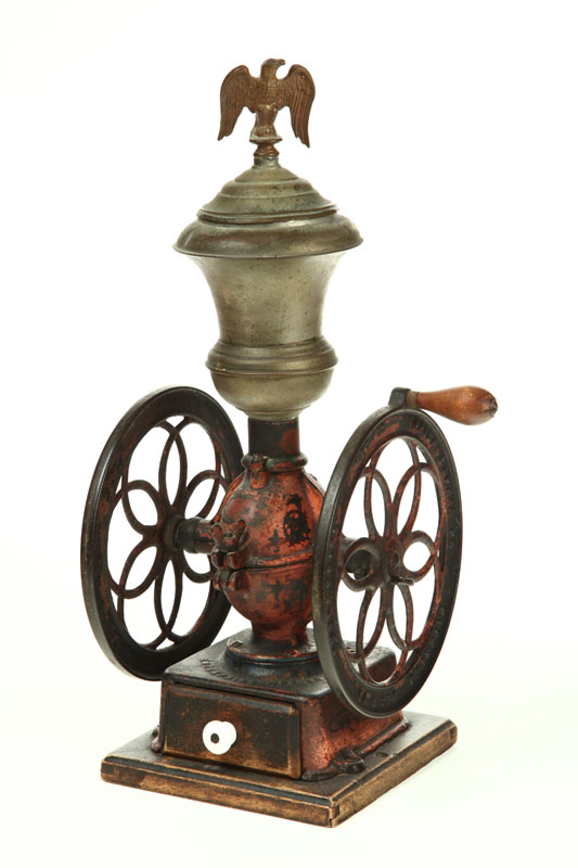 Appraisal: COFFEE MILL Enterprise Manufacturing Philadelphia ca cast iron Number countertop