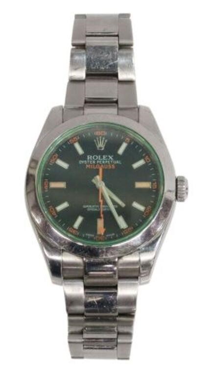 Appraisal: Rolex Milgauss Oyster Perpetual automatic wind gents watch mm stainless