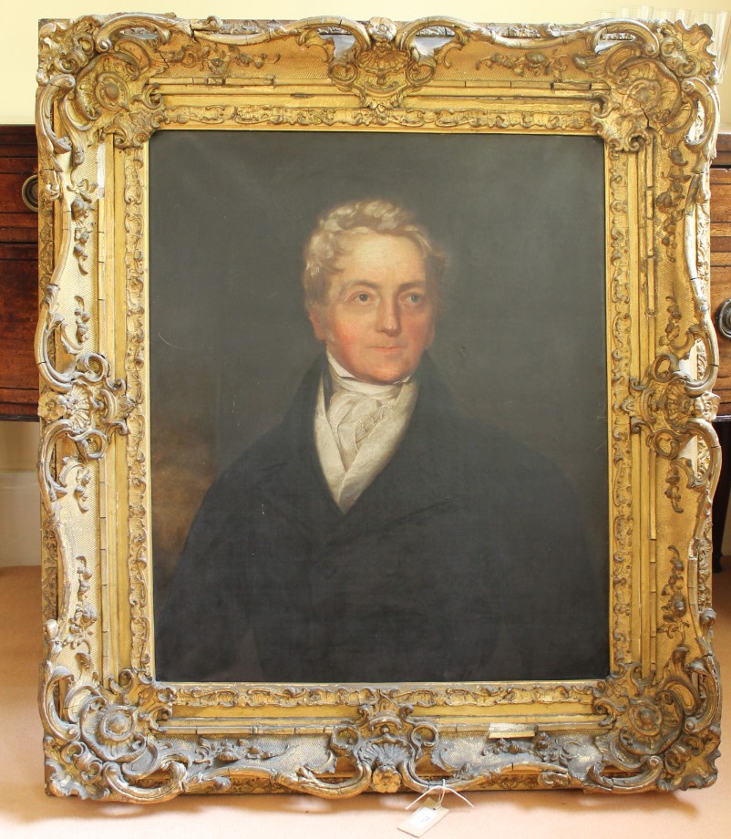 Appraisal: thC British School Thomas or John Hodson of Cumberland half