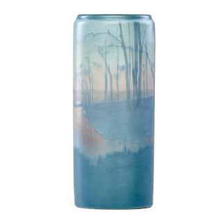 Appraisal: LORINDA EPPLY ROOKWOOD Scenic Vellum vase LORINDA EPPLY - ROOKWOODScenic