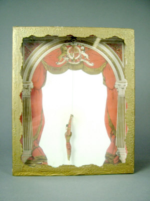 Appraisal: A late th century Leotard sand-toy of an acrobat in