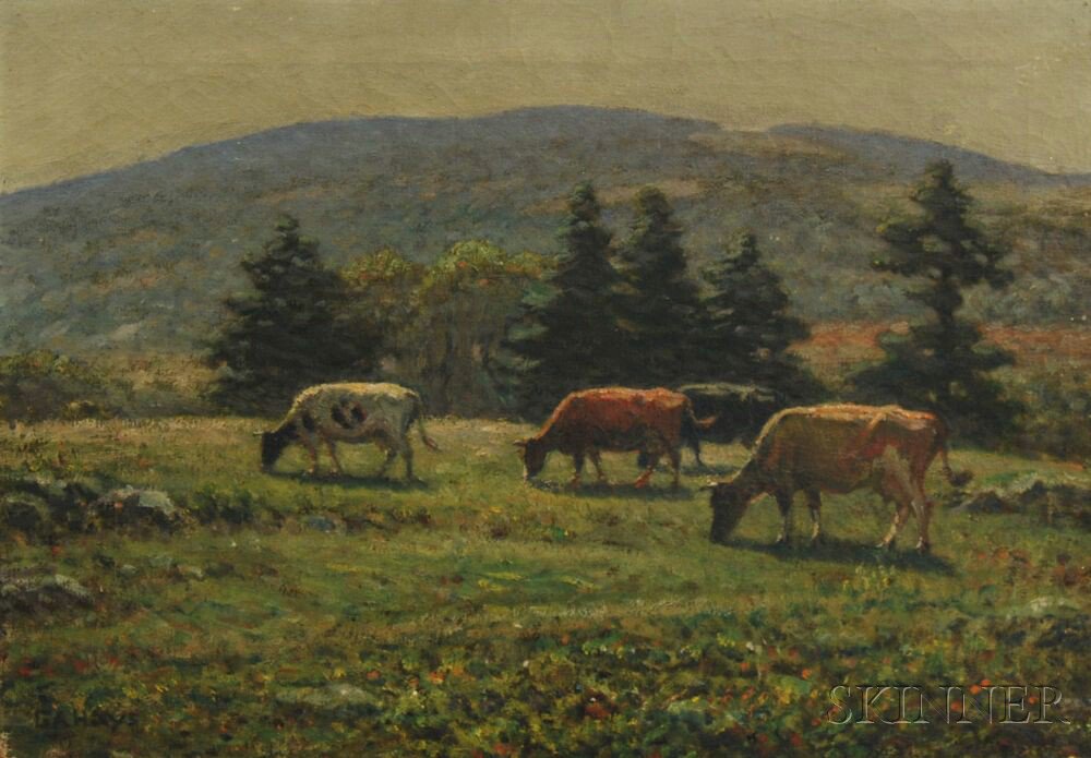 Appraisal: George Arthur Hays American - Sayles Hill Pasture Woonsocket Hill