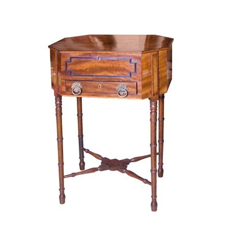 Appraisal: Regency Mahogany Work Table Estimate -