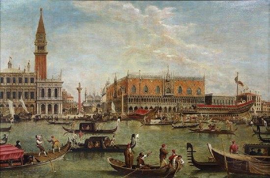 Appraisal: after Canaletto The Doge's Palace from the Grand Canal with