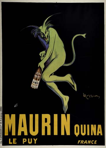 Appraisal: LEONETTO CAPPIELLO MAURIN QUINA x inches P Vercasson Cie Paris