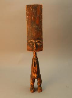 Appraisal: Antique Gabon Fan Tribe Carved Figure With intricately carved toes