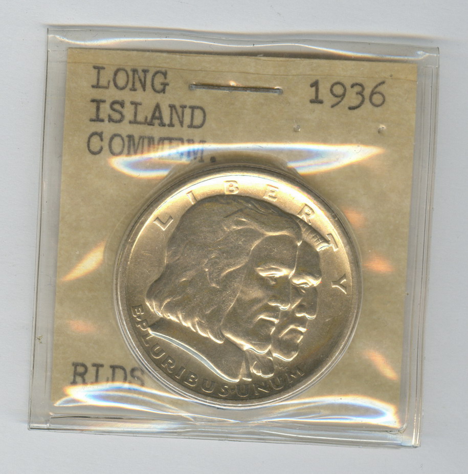 Appraisal: U S LONG ISLAND COMMEMORATIVE HALF DOLLAR