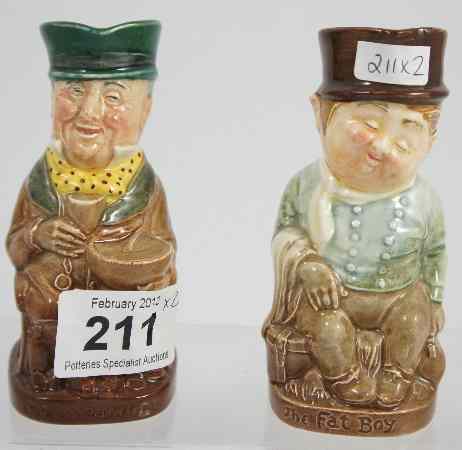 Appraisal: Royal Doulton Small Sized Toby Jugs Mr Micawber D and