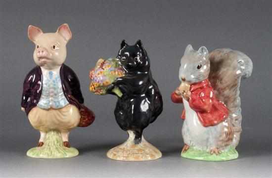 Appraisal: Three Beswick Beatrix Potter china character figures figures include ''Duchess