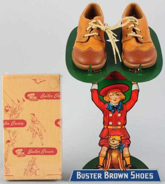 Appraisal: Buster Brown Tige Shoe Display Beautiful display piece with nice