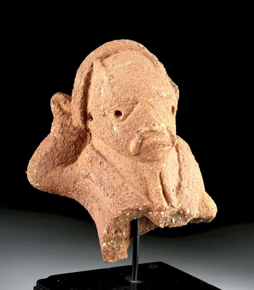 Appraisal: Ancient African Nok Terracotta Male Bust ex-Museum Africa Northern Nigeria