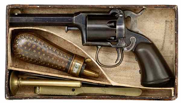 Appraisal: Boxed Remington Beals lst Model Percussion Revolver cal '' octagonal