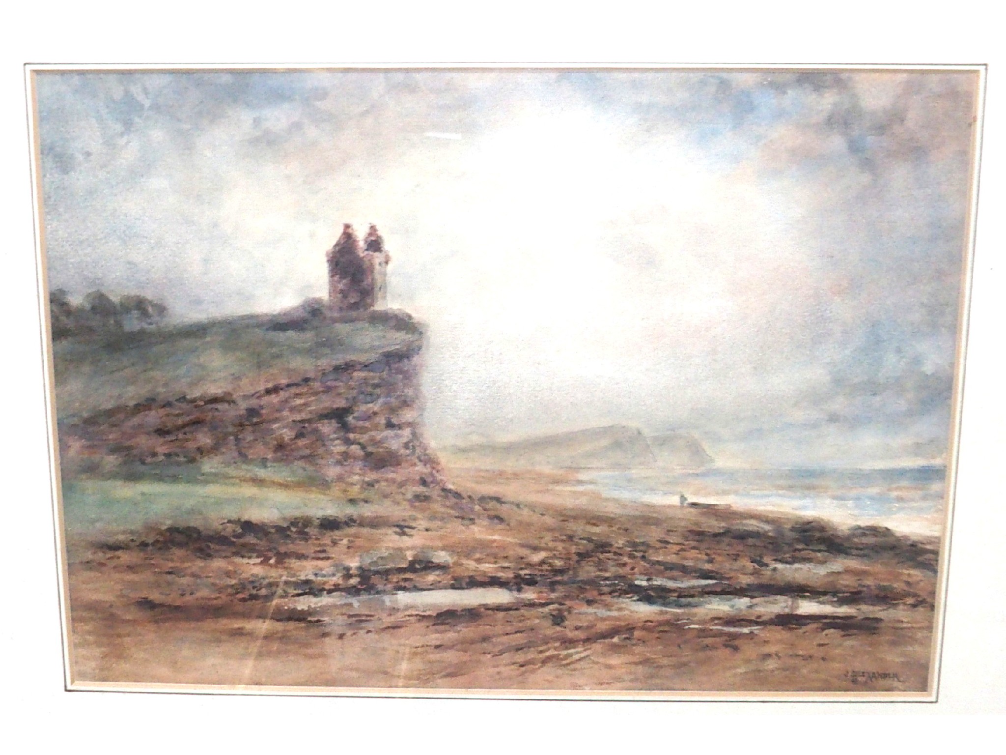 Appraisal: J ALEXANDER Greenan Castle signed watercolour