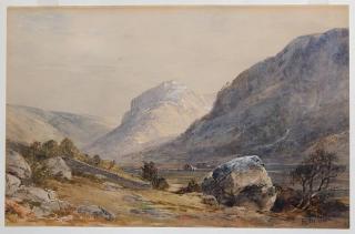 Appraisal: Louis Ritter watercolor Louis Ritter American - - Landscape with