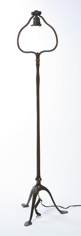 Appraisal: FLOOR LAMP Marked for Tiffany Studios New York early th