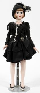 Appraisal: SHADER'S MODERN BISQUE PORCELAIN FASHION DOLL B SHADER'S MODERN BISQUE