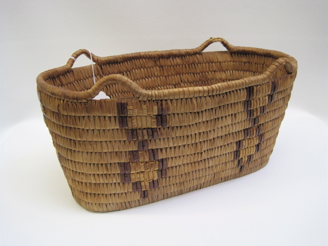 Appraisal: COWLITZ-STYLE INDIAN COILED BASKET from Southwest Washington from cedar root