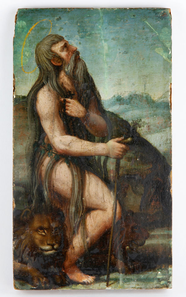 Appraisal: - th th C Daniel in the Lion's Den Oil