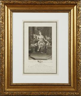 Appraisal: Michelangelo - Sainte Familie th c copperplate engraving by Pierre