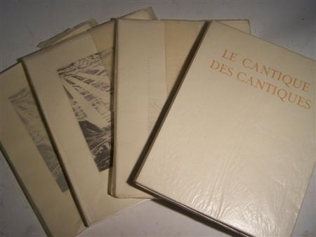 Appraisal: Legrand Edy Le cantique des cantiques Paris Editions Orion Folio