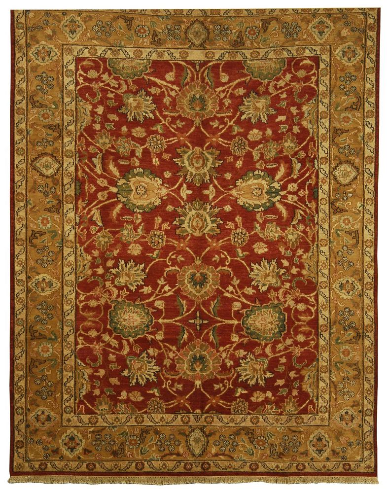 Appraisal: ORIENTAL RUG SULTANABAD DESIGN ' x ' Bold palmettes and