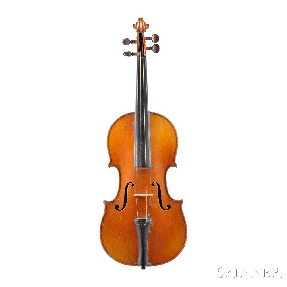 Appraisal: Modern French Violin JTL Workshop Mirecourt labeled JEAN BAPTISTE VUILLAUME