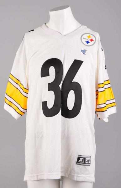 Appraisal: Pittsburgh Steelers Jerome Bettis Jersey Description Signed by Jerome Bettis