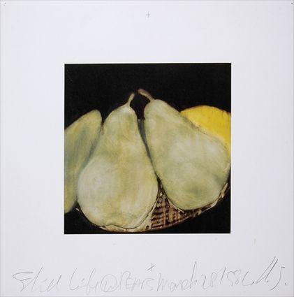 Appraisal: DONALD SULTAN b THREE PRINTS The first Black Lemon aquatint