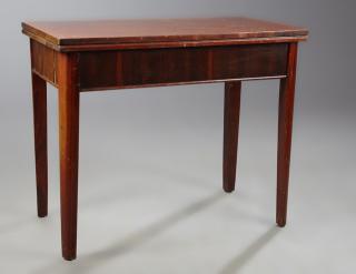 Appraisal: Art Deco Carved Mahogany Games Table c the rectangular top