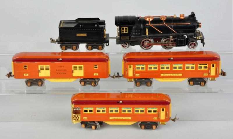 Appraisal: Lionel O-Gauge No Train Set Pre-war Includes no E steam-type