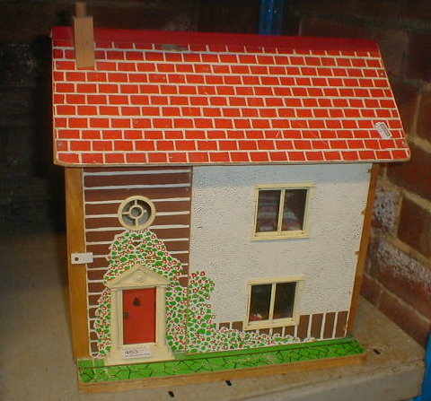 Appraisal: A Kit form dolls house and contents