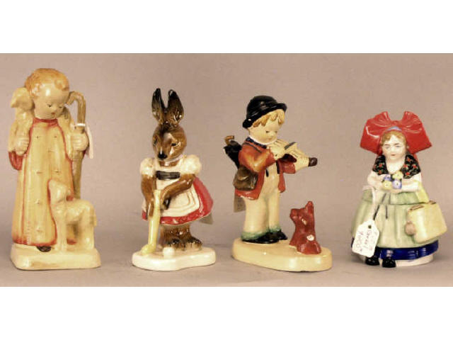 Appraisal: Collection of Hummel figurines including Good Shepard Rabbit Young Fiddle