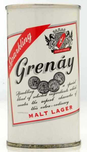 Appraisal: Grenay Malt Lager Zip Top Beer Can - Very clean