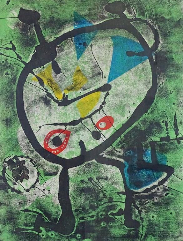 Appraisal: Joan Miro - - Grans Rupestres II Designer Artist Manufacturer