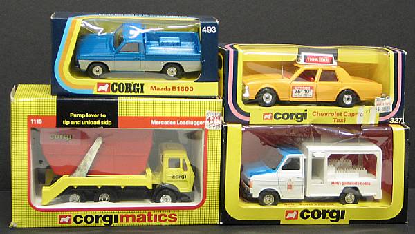 Appraisal: Boxed Corgi Grouping Lot of boxed British Corgi toys later