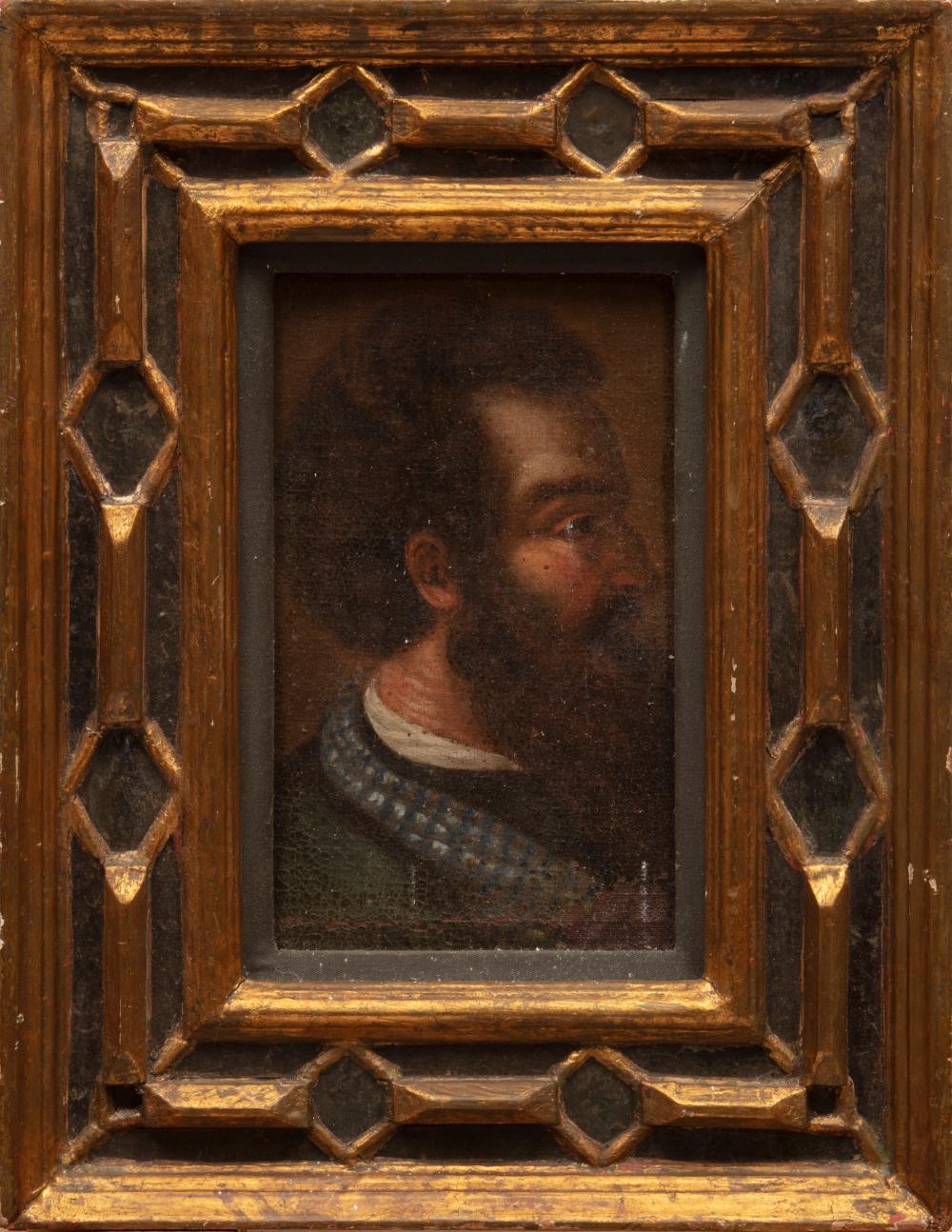 Appraisal: Continental School th c Portrait of a Man in Profile