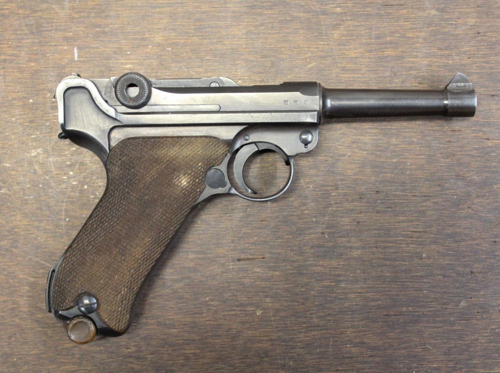 Appraisal: GERMAN WW MAUSER MODEL P LUGER PISTOL semi automatic mm