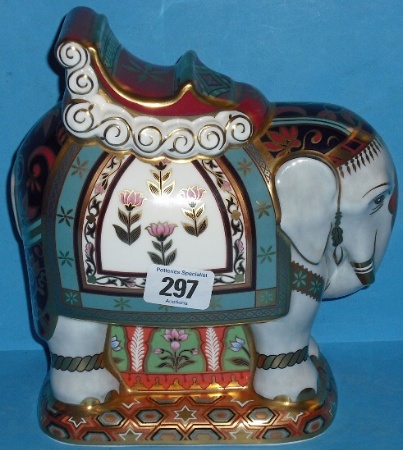 Appraisal: Royal Crown Derby Paperweight The Mullberry Hall Indian Elephant with