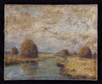 Appraisal: HENRY PLYMPTON SPAULDING - THE NEWBURYPORT SALT MARSHES Oil on